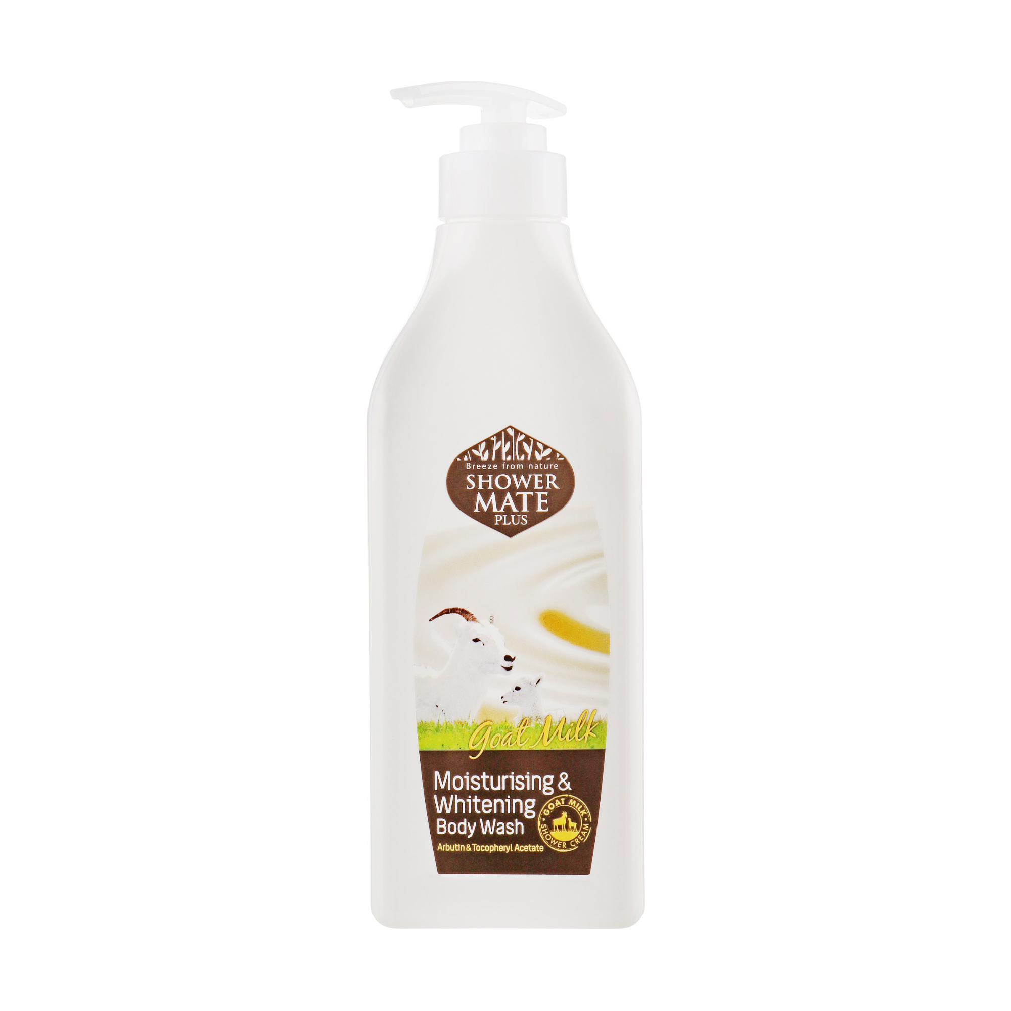 Гель для душу KeraSys Shower Mate Body Wash Goat Milk Козяче Молоко, 550 мл